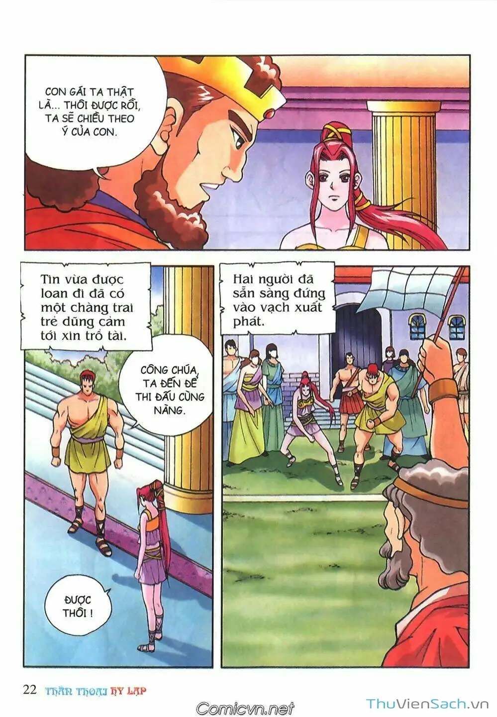 Truyện Tranh Thần Thoại Hy Lạp - Nguồn Gốc Các Vị Thần trang 3