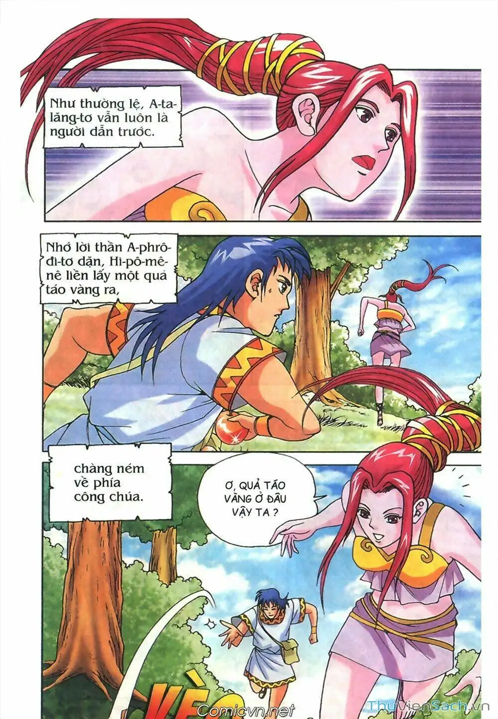 Truyện Tranh Thần Thoại Hy Lạp - Nguồn Gốc Các Vị Thần trang 3