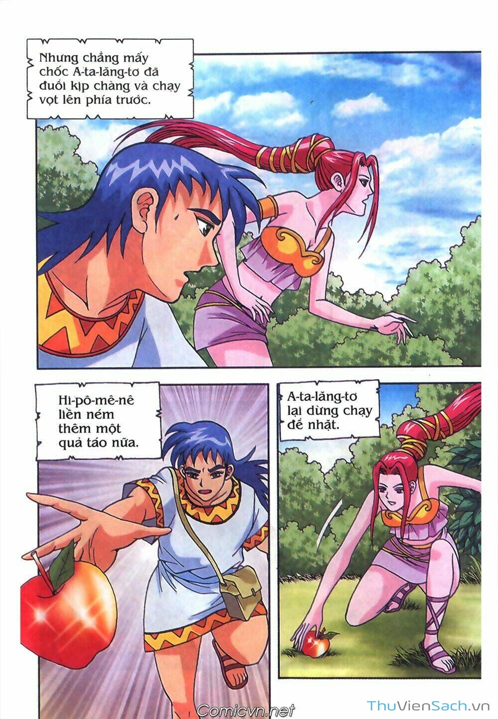 Truyện Tranh Thần Thoại Hy Lạp - Nguồn Gốc Các Vị Thần trang 3