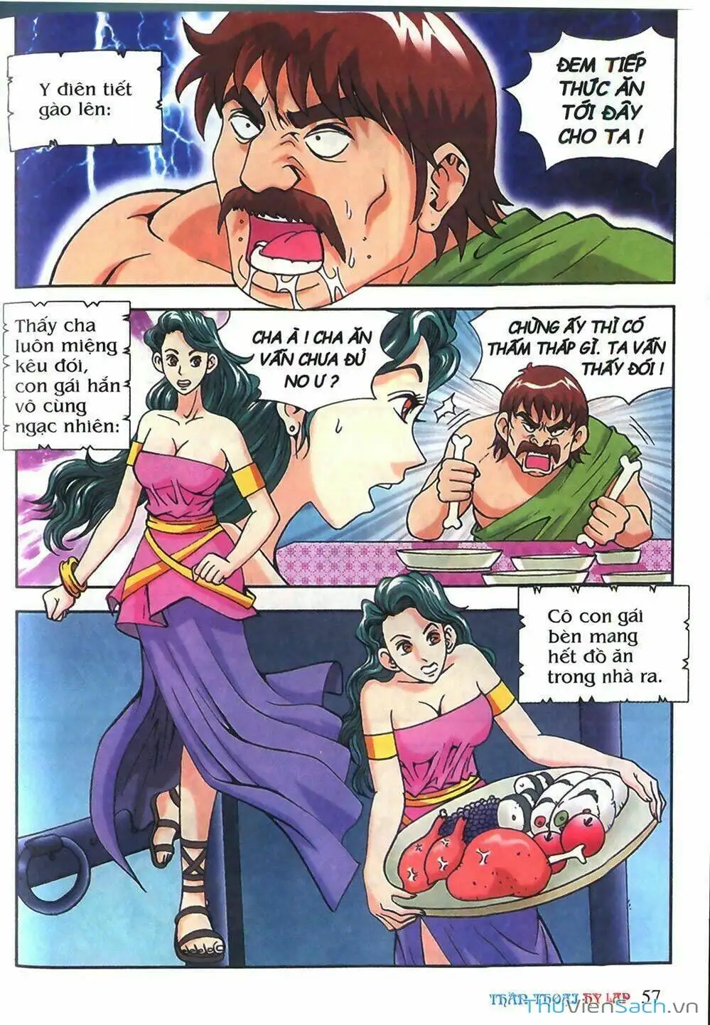 Truyện Tranh Thần Thoại Hy Lạp - Nguồn Gốc Các Vị Thần trang 3