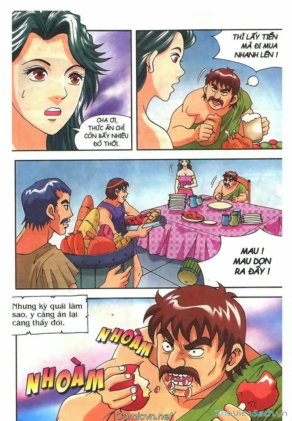 Truyện Tranh Thần Thoại Hy Lạp - Nguồn Gốc Các Vị Thần trang 3