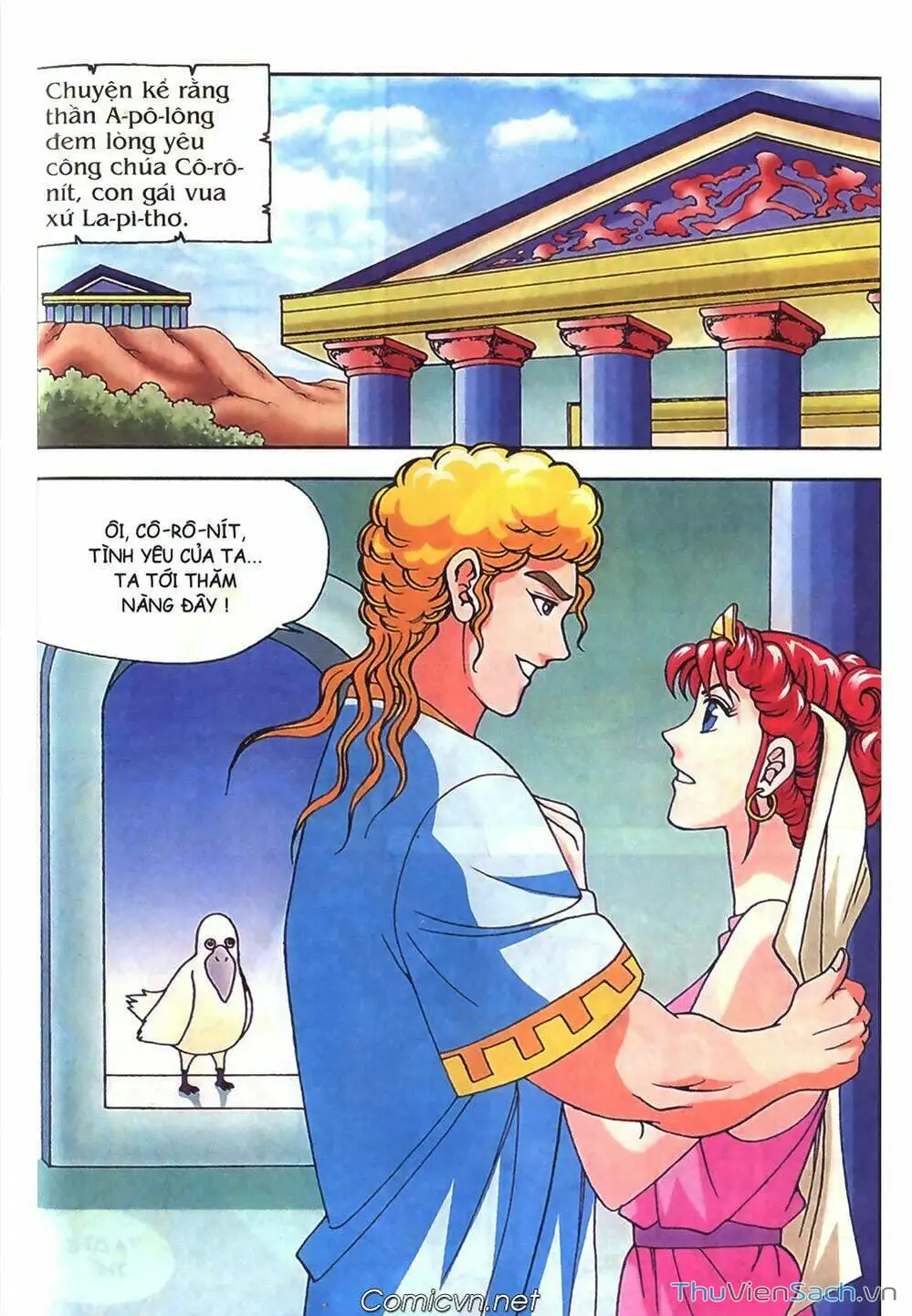Truyện Tranh Thần Thoại Hy Lạp - Nguồn Gốc Các Vị Thần trang 3