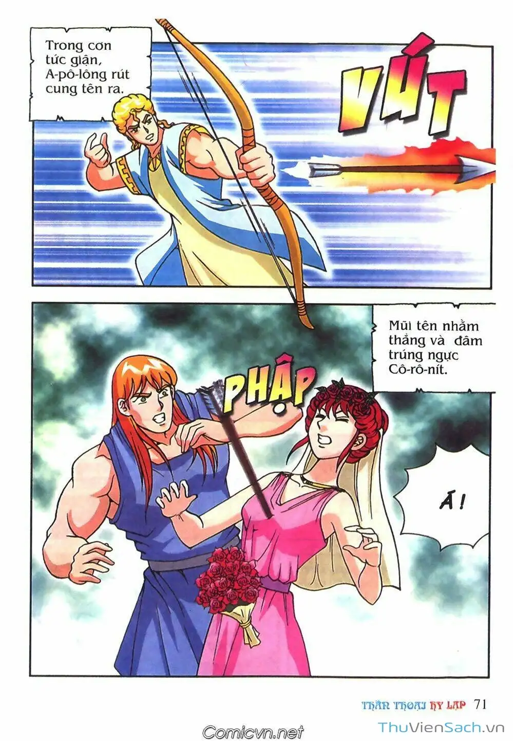 Truyện Tranh Thần Thoại Hy Lạp - Nguồn Gốc Các Vị Thần trang 3