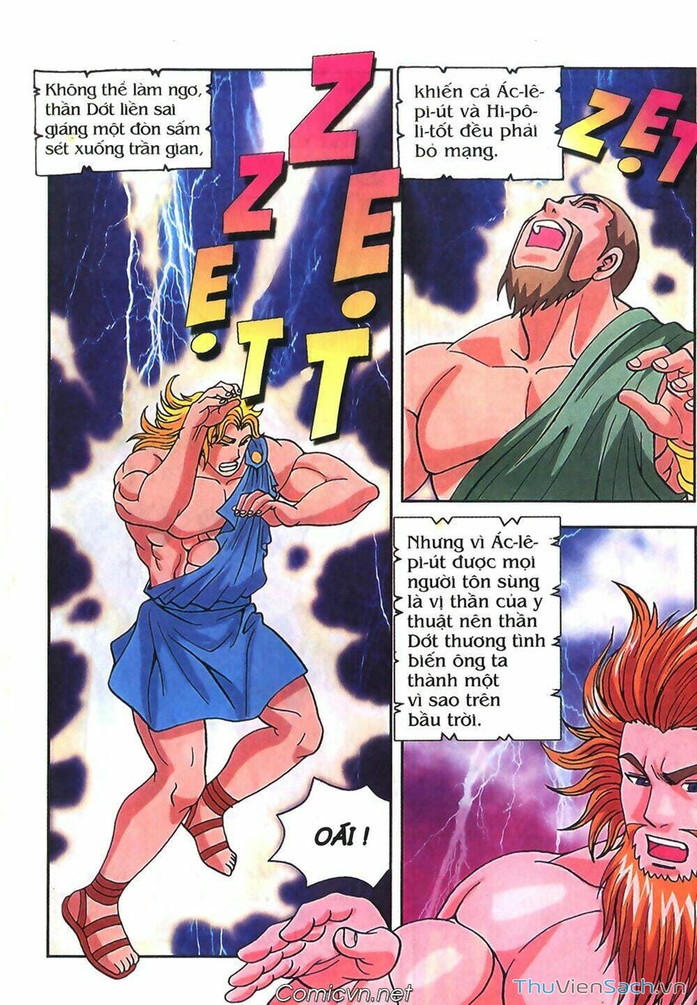 Truyện Tranh Thần Thoại Hy Lạp - Nguồn Gốc Các Vị Thần trang 3
