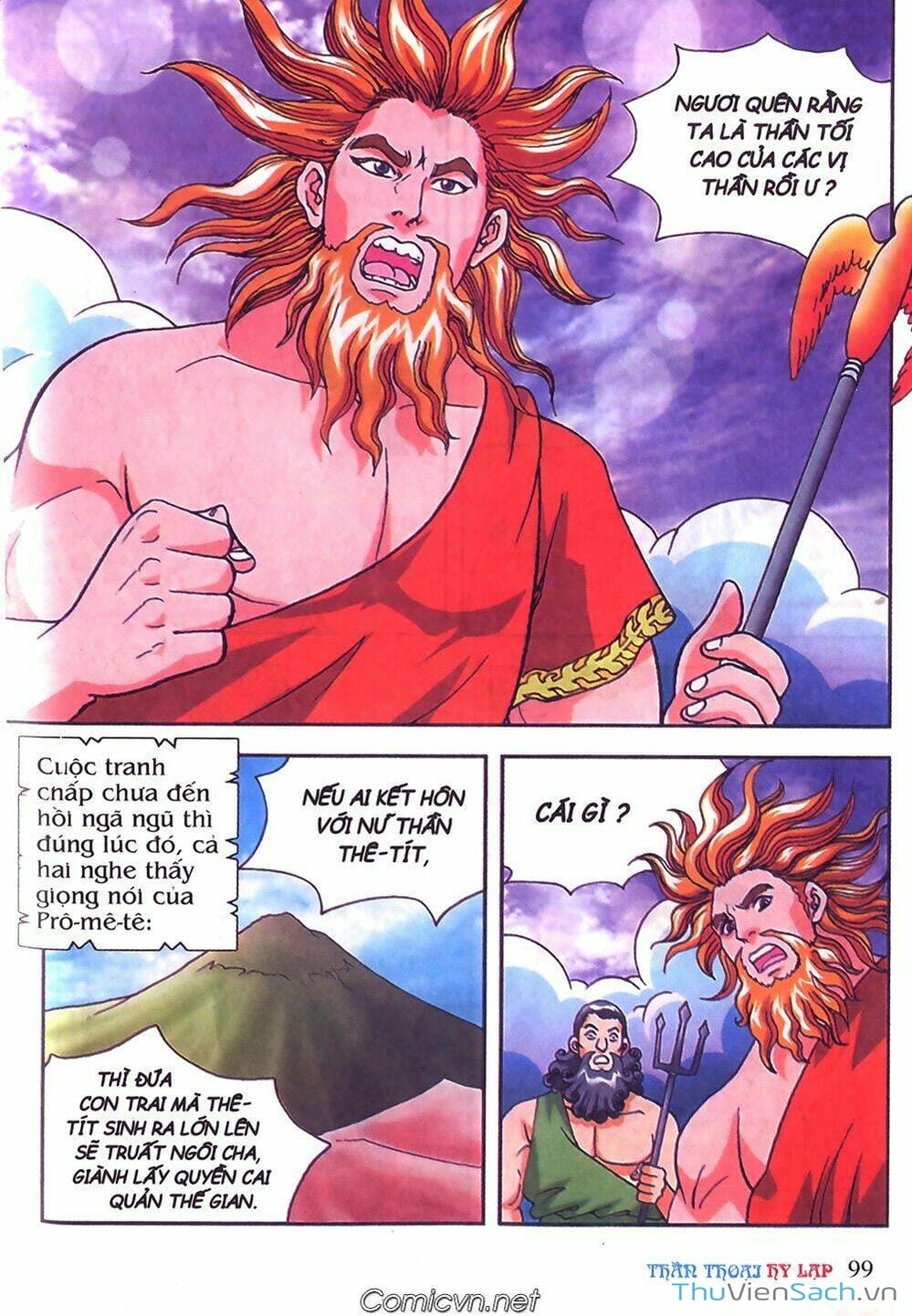 Truyện Tranh Thần Thoại Hy Lạp - Nguồn Gốc Các Vị Thần trang 3