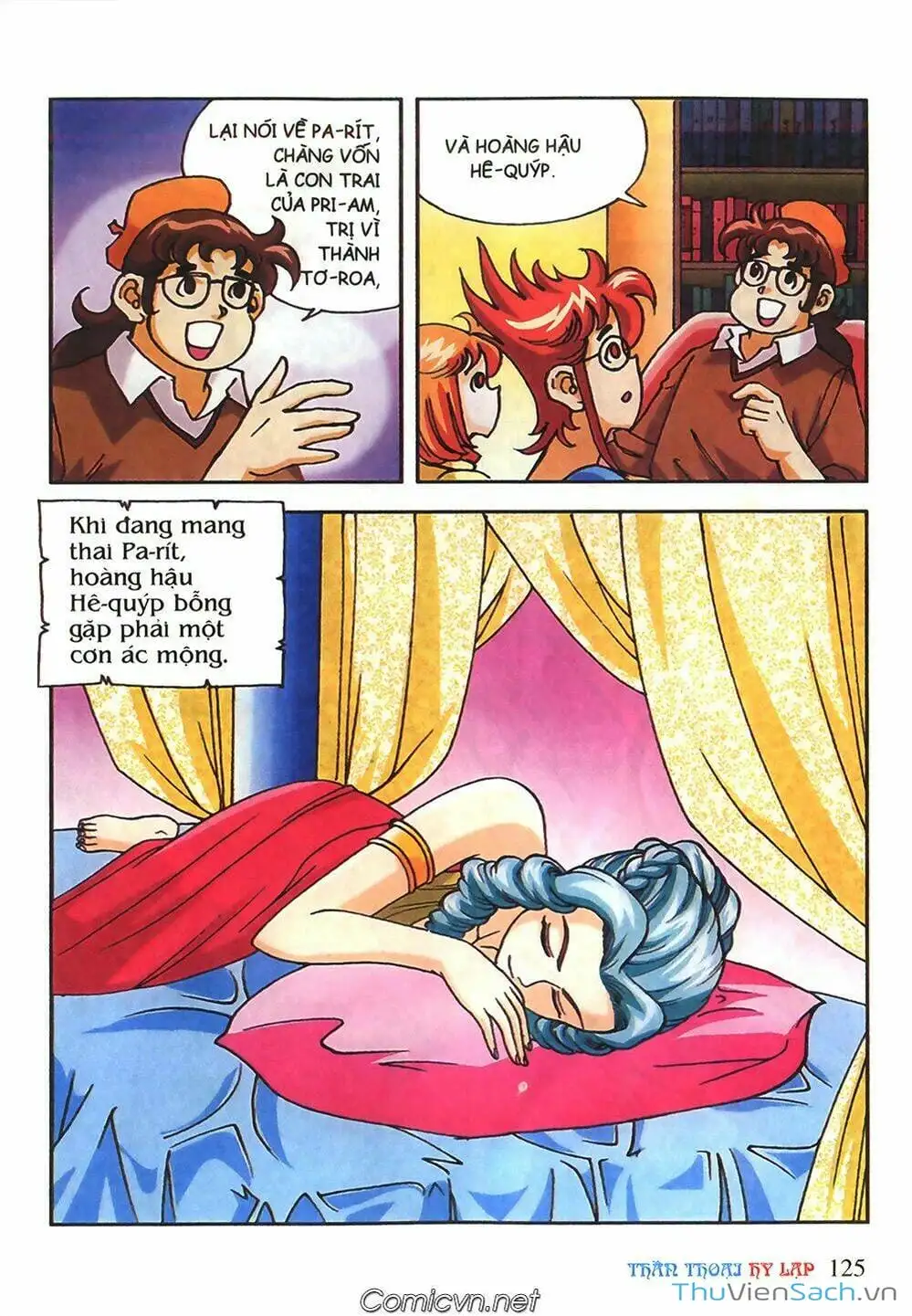 Truyện Tranh Thần Thoại Hy Lạp - Nguồn Gốc Các Vị Thần trang 3