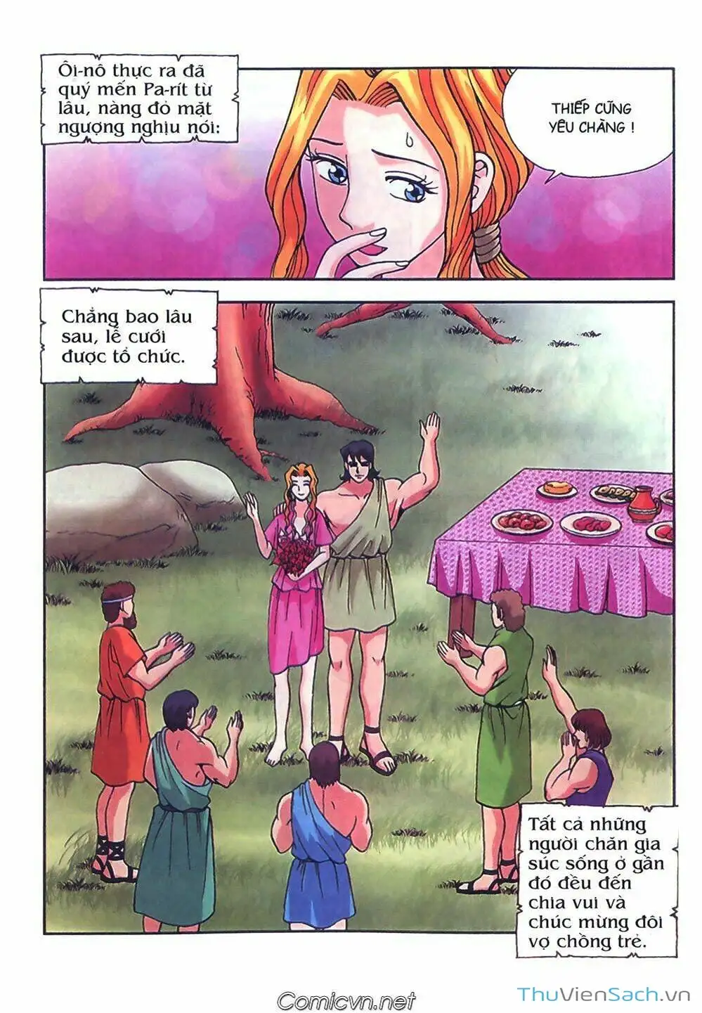 Truyện Tranh Thần Thoại Hy Lạp - Nguồn Gốc Các Vị Thần trang 3