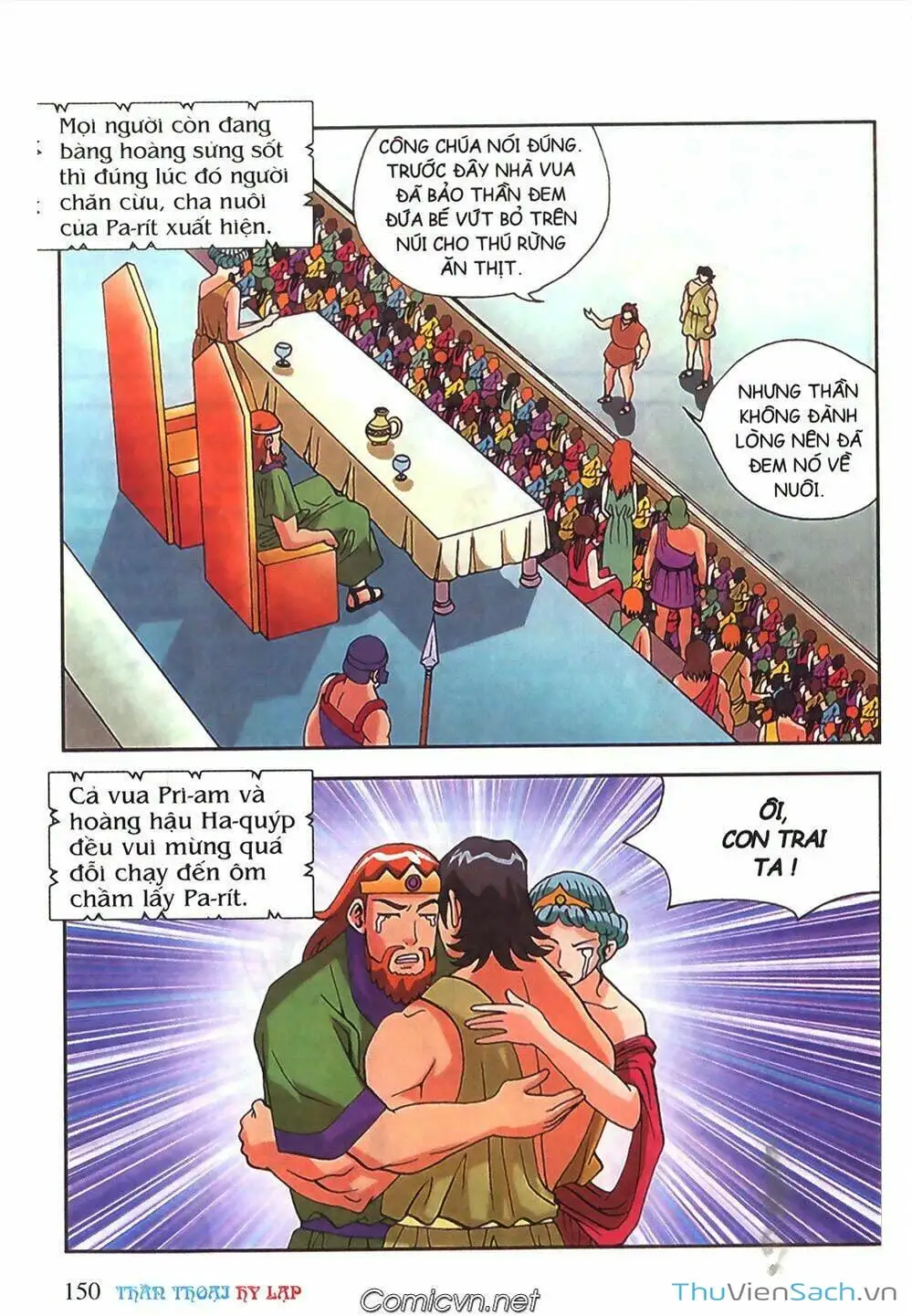 Truyện Tranh Thần Thoại Hy Lạp - Nguồn Gốc Các Vị Thần trang 3