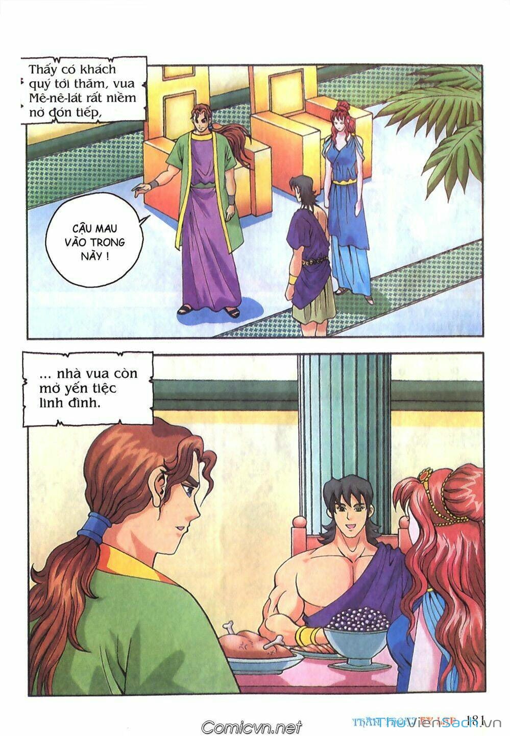 Truyện Tranh Thần Thoại Hy Lạp - Nguồn Gốc Các Vị Thần trang 3