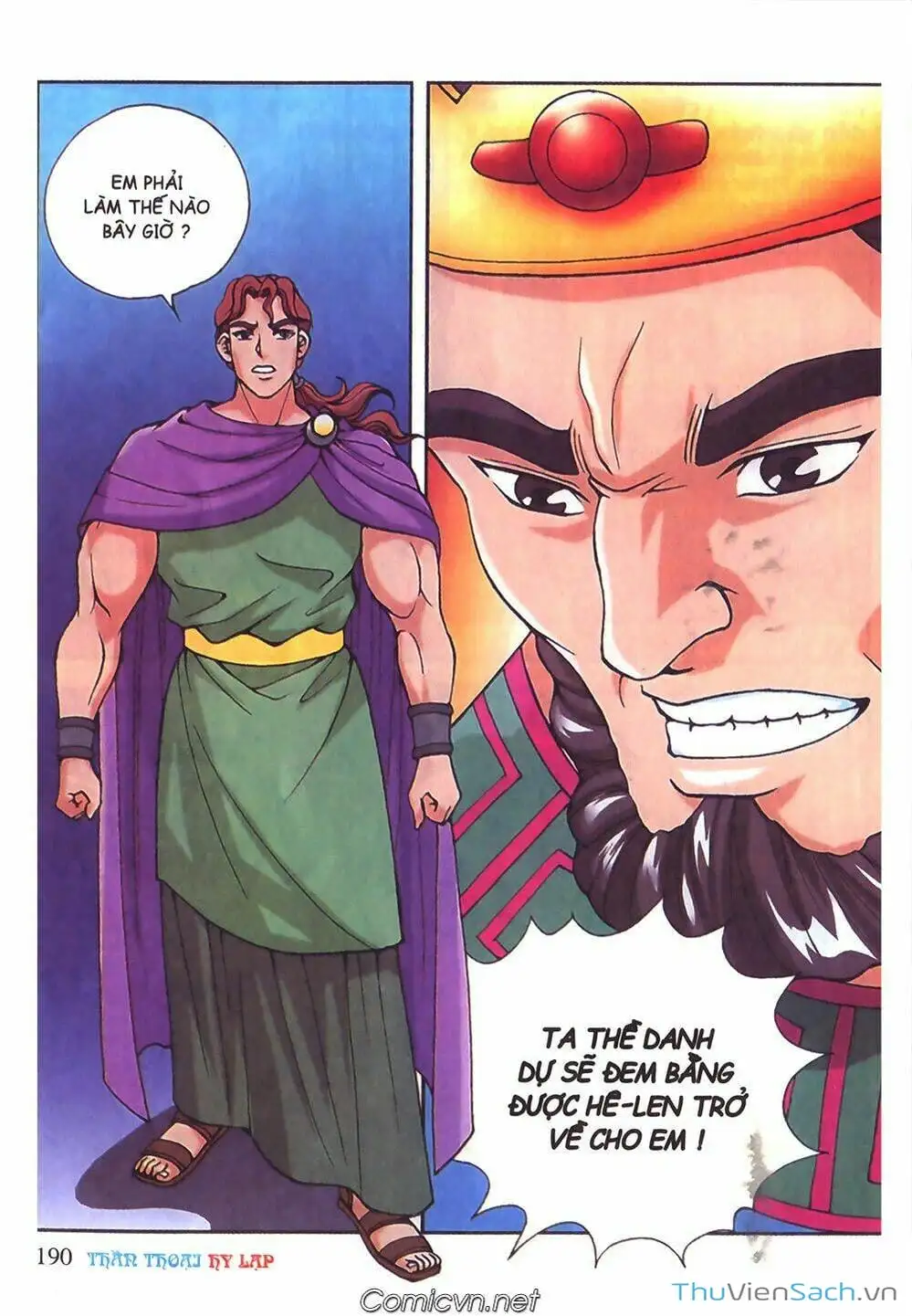 Truyện Tranh Thần Thoại Hy Lạp - Nguồn Gốc Các Vị Thần trang 3