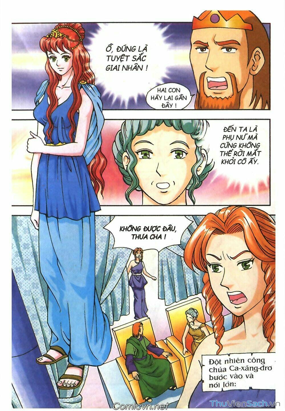 Truyện Tranh Thần Thoại Hy Lạp - Nguồn Gốc Các Vị Thần trang 3