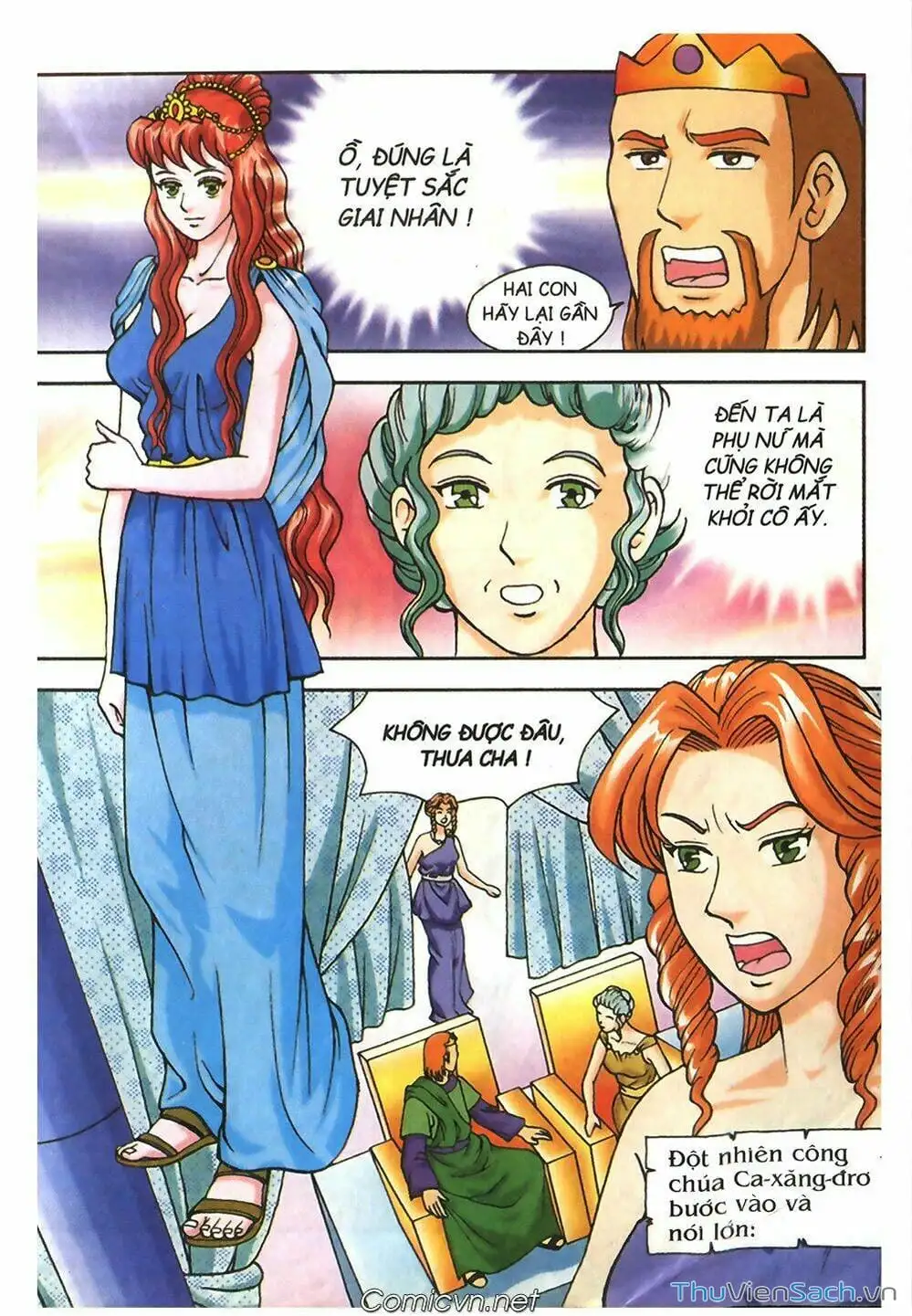 Truyện Tranh Thần Thoại Hy Lạp - Nguồn Gốc Các Vị Thần trang 3