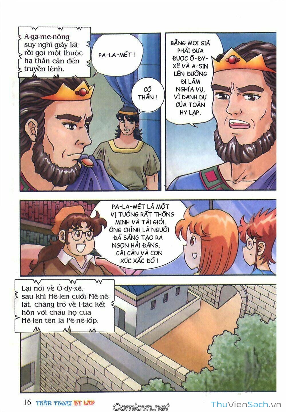 Truyện Tranh Thần Thoại Hy Lạp - Nguồn Gốc Các Vị Thần trang 3