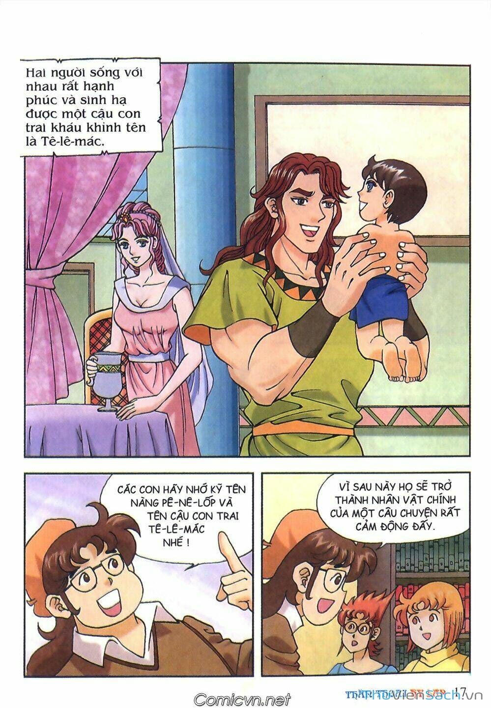 Truyện Tranh Thần Thoại Hy Lạp - Nguồn Gốc Các Vị Thần trang 3