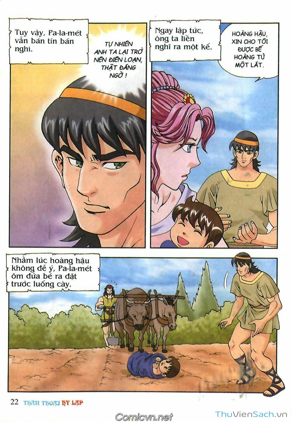 Truyện Tranh Thần Thoại Hy Lạp - Nguồn Gốc Các Vị Thần trang 3