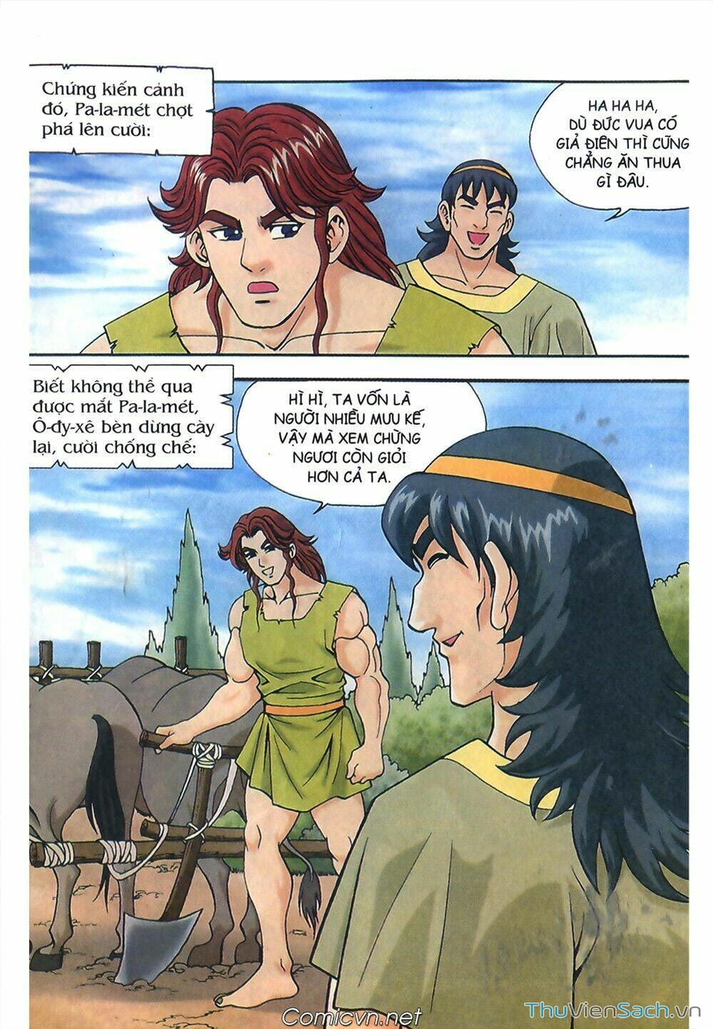 Truyện Tranh Thần Thoại Hy Lạp - Nguồn Gốc Các Vị Thần trang 3