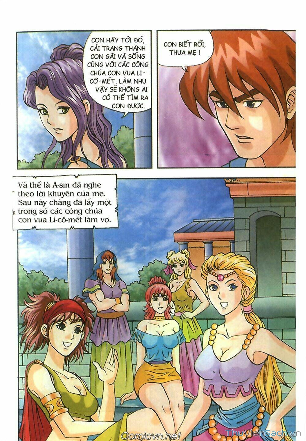 Truyện Tranh Thần Thoại Hy Lạp - Nguồn Gốc Các Vị Thần trang 3