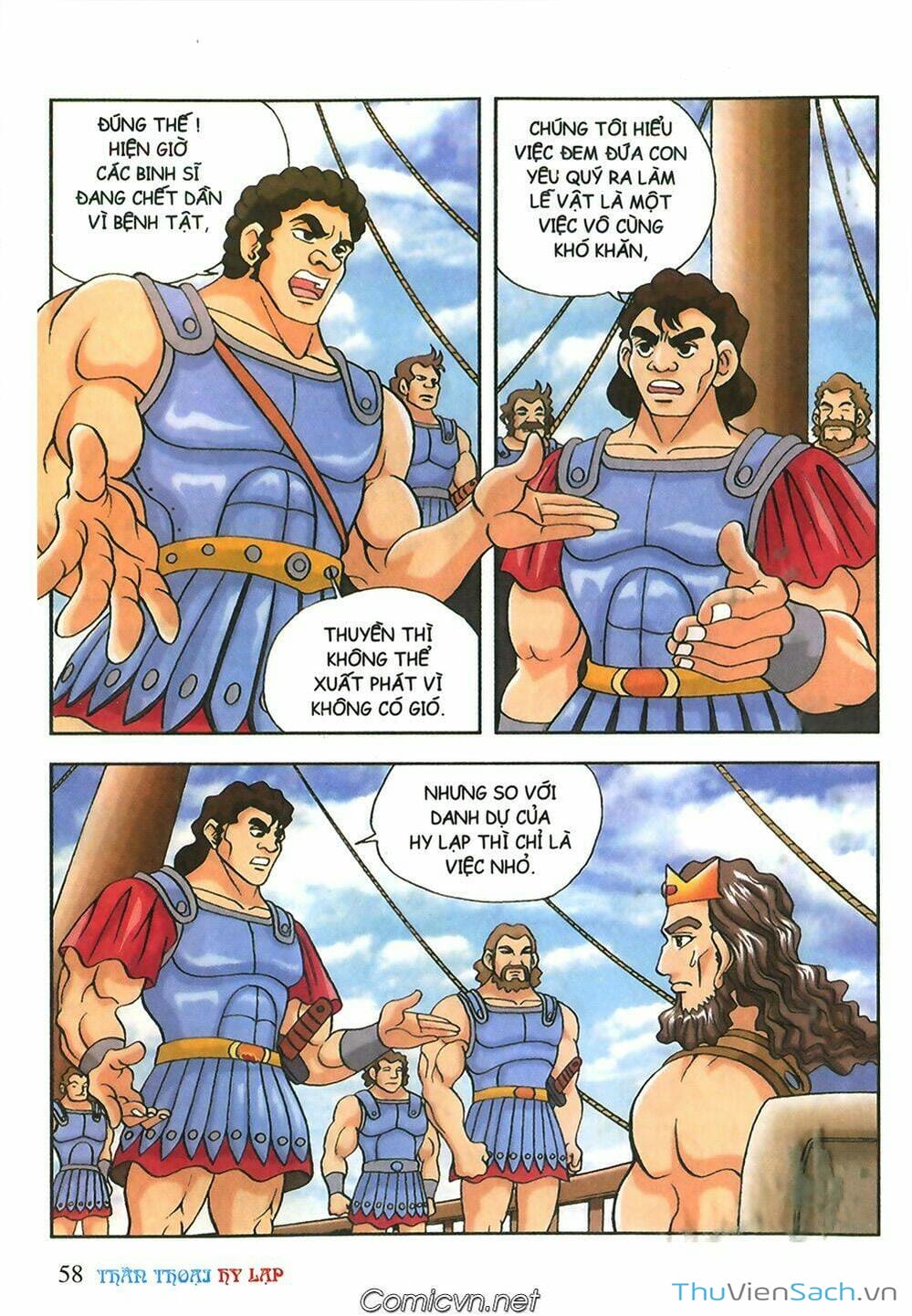 Truyện Tranh Thần Thoại Hy Lạp - Nguồn Gốc Các Vị Thần trang 3