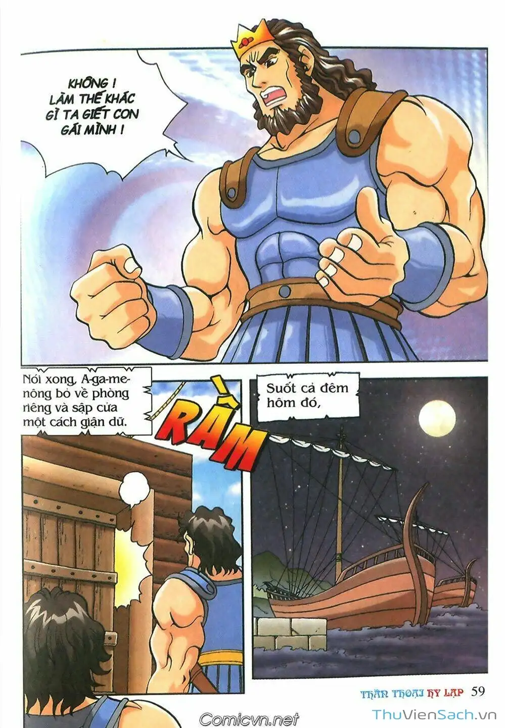 Truyện Tranh Thần Thoại Hy Lạp - Nguồn Gốc Các Vị Thần trang 3