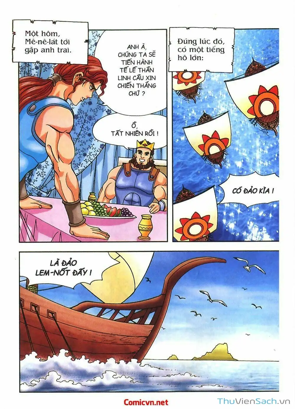 Truyện Tranh Thần Thoại Hy Lạp - Nguồn Gốc Các Vị Thần trang 3