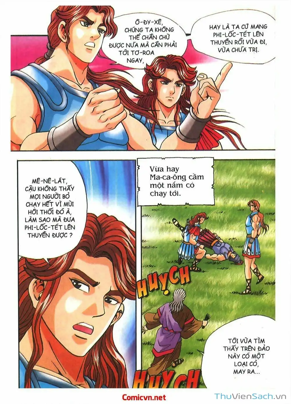 Truyện Tranh Thần Thoại Hy Lạp - Nguồn Gốc Các Vị Thần trang 3