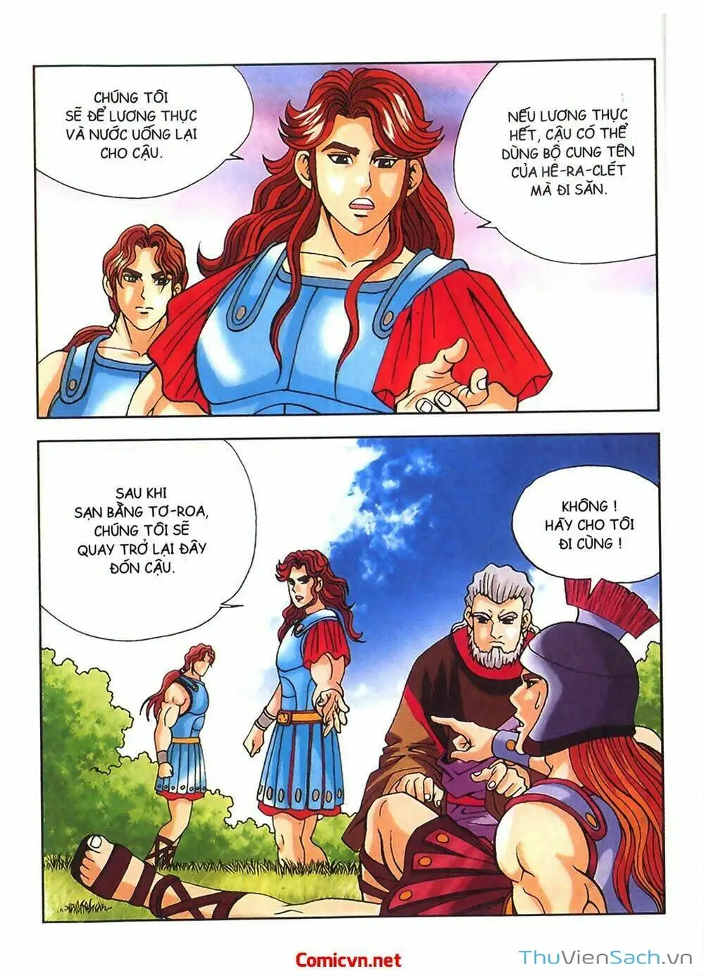 Truyện Tranh Thần Thoại Hy Lạp - Nguồn Gốc Các Vị Thần trang 3