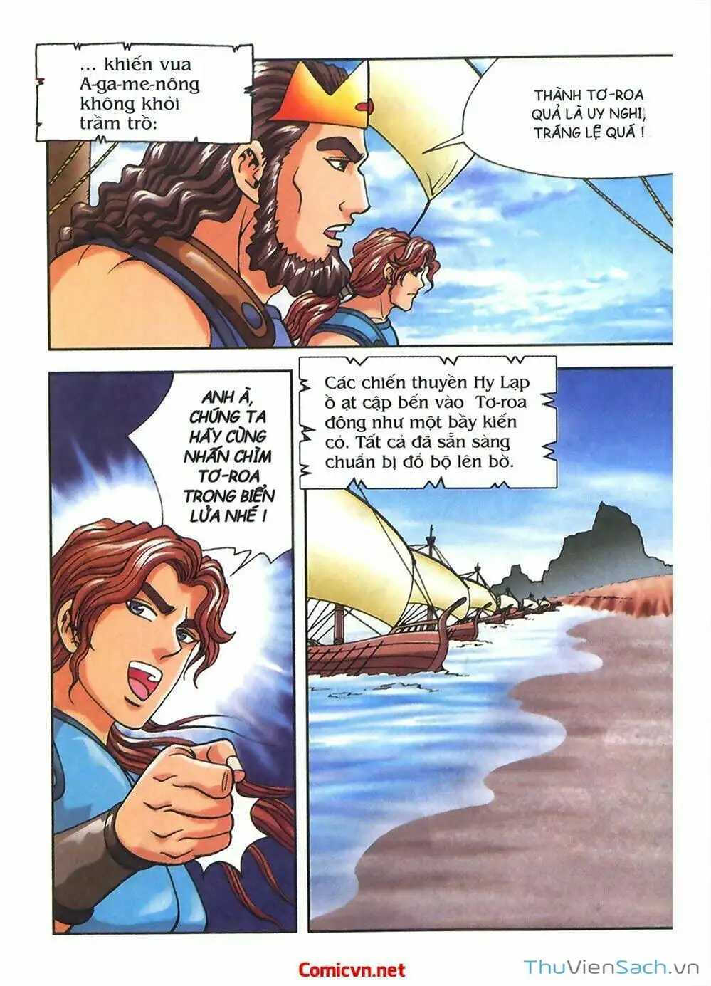 Truyện Tranh Thần Thoại Hy Lạp - Nguồn Gốc Các Vị Thần trang 3