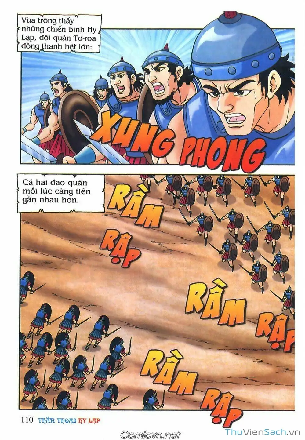 Truyện Tranh Thần Thoại Hy Lạp - Nguồn Gốc Các Vị Thần trang 3