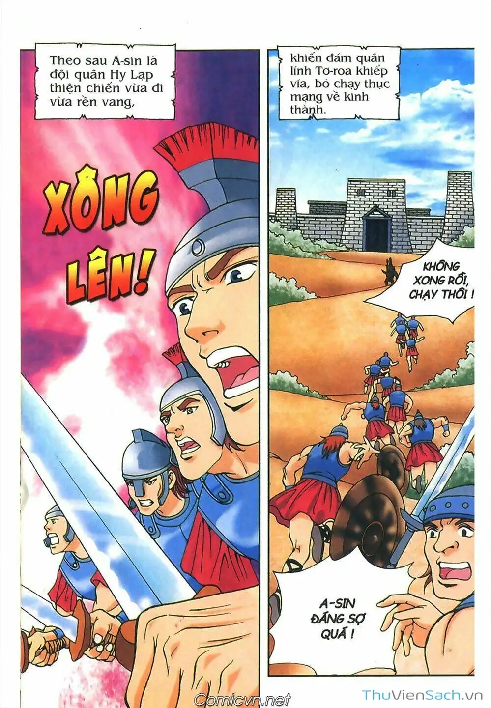 Truyện Tranh Thần Thoại Hy Lạp - Nguồn Gốc Các Vị Thần trang 3