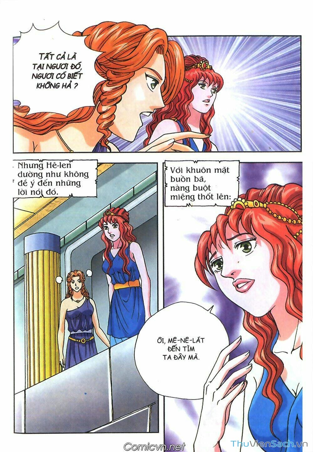 Truyện Tranh Thần Thoại Hy Lạp - Nguồn Gốc Các Vị Thần trang 3