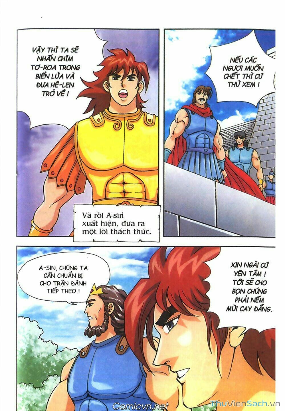 Truyện Tranh Thần Thoại Hy Lạp - Nguồn Gốc Các Vị Thần trang 3