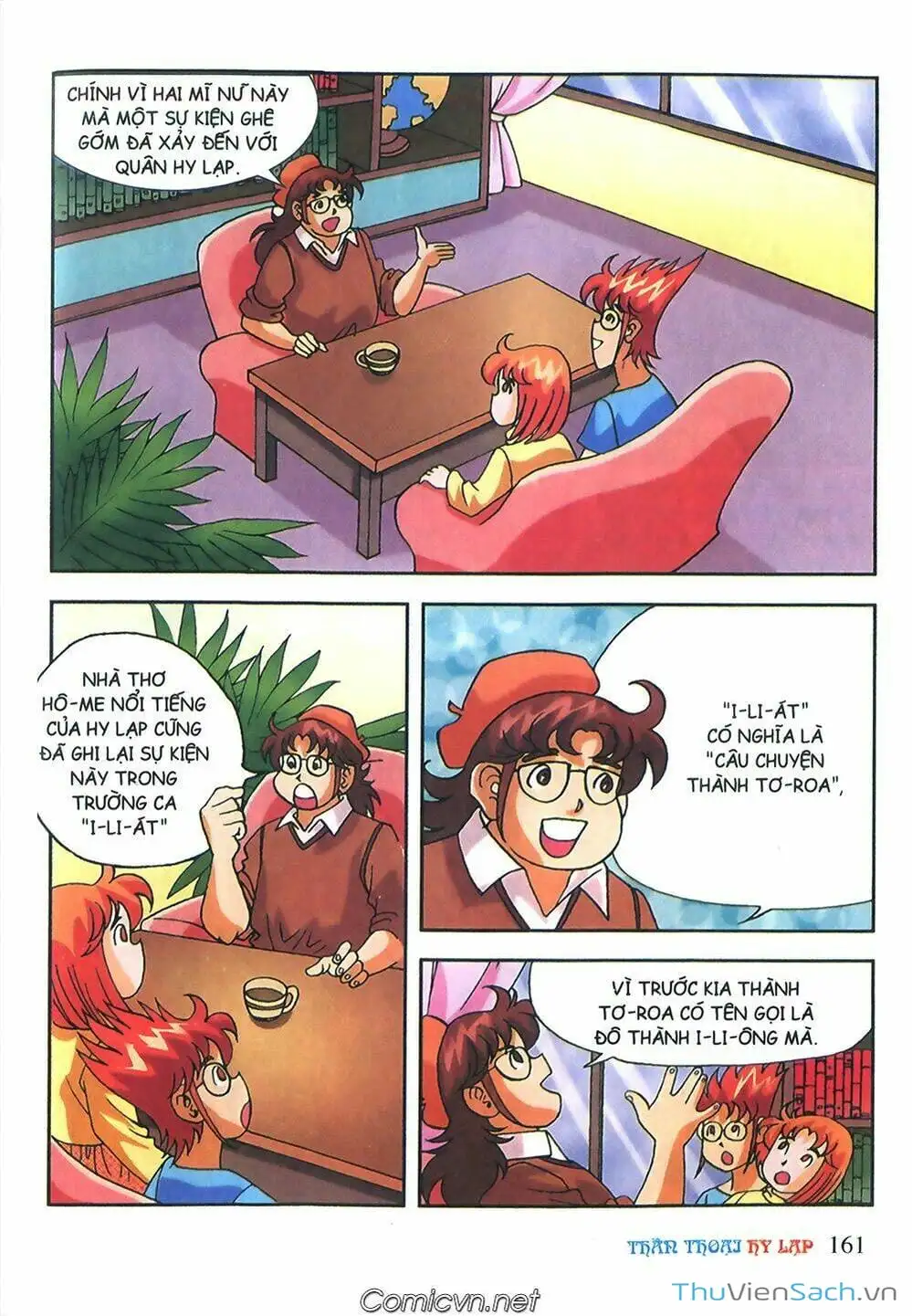 Truyện Tranh Thần Thoại Hy Lạp - Nguồn Gốc Các Vị Thần trang 3