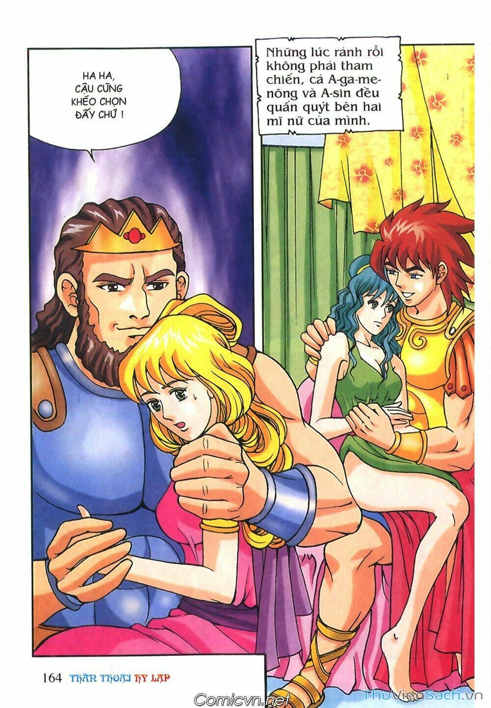 Truyện Tranh Thần Thoại Hy Lạp - Nguồn Gốc Các Vị Thần trang 3