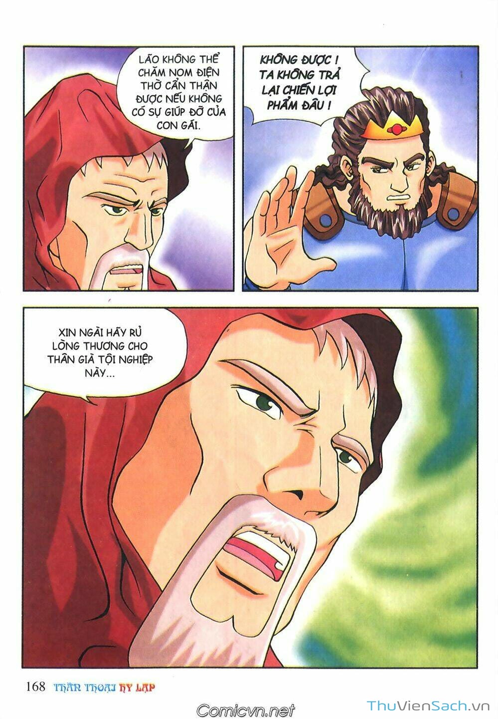 Truyện Tranh Thần Thoại Hy Lạp - Nguồn Gốc Các Vị Thần trang 3