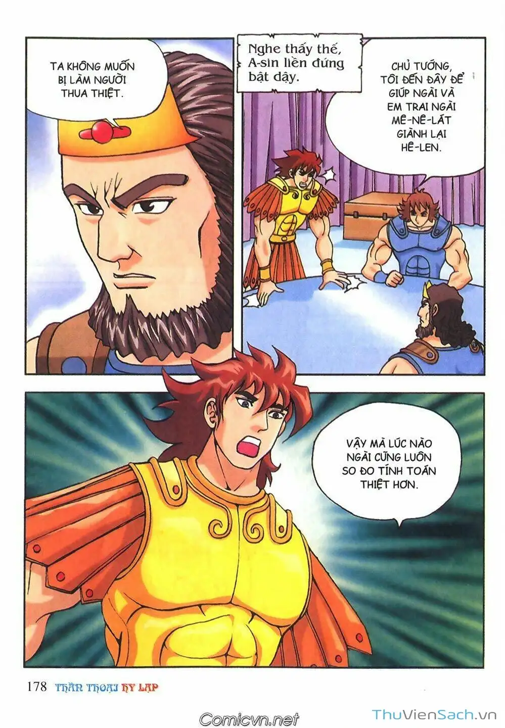 Truyện Tranh Thần Thoại Hy Lạp - Nguồn Gốc Các Vị Thần trang 3