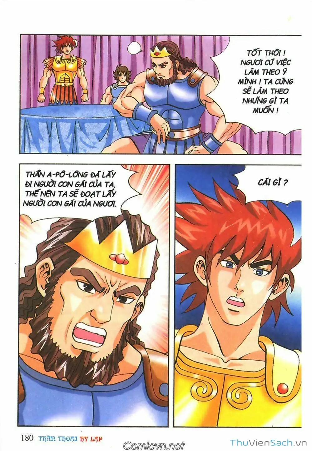 Truyện Tranh Thần Thoại Hy Lạp - Nguồn Gốc Các Vị Thần trang 3