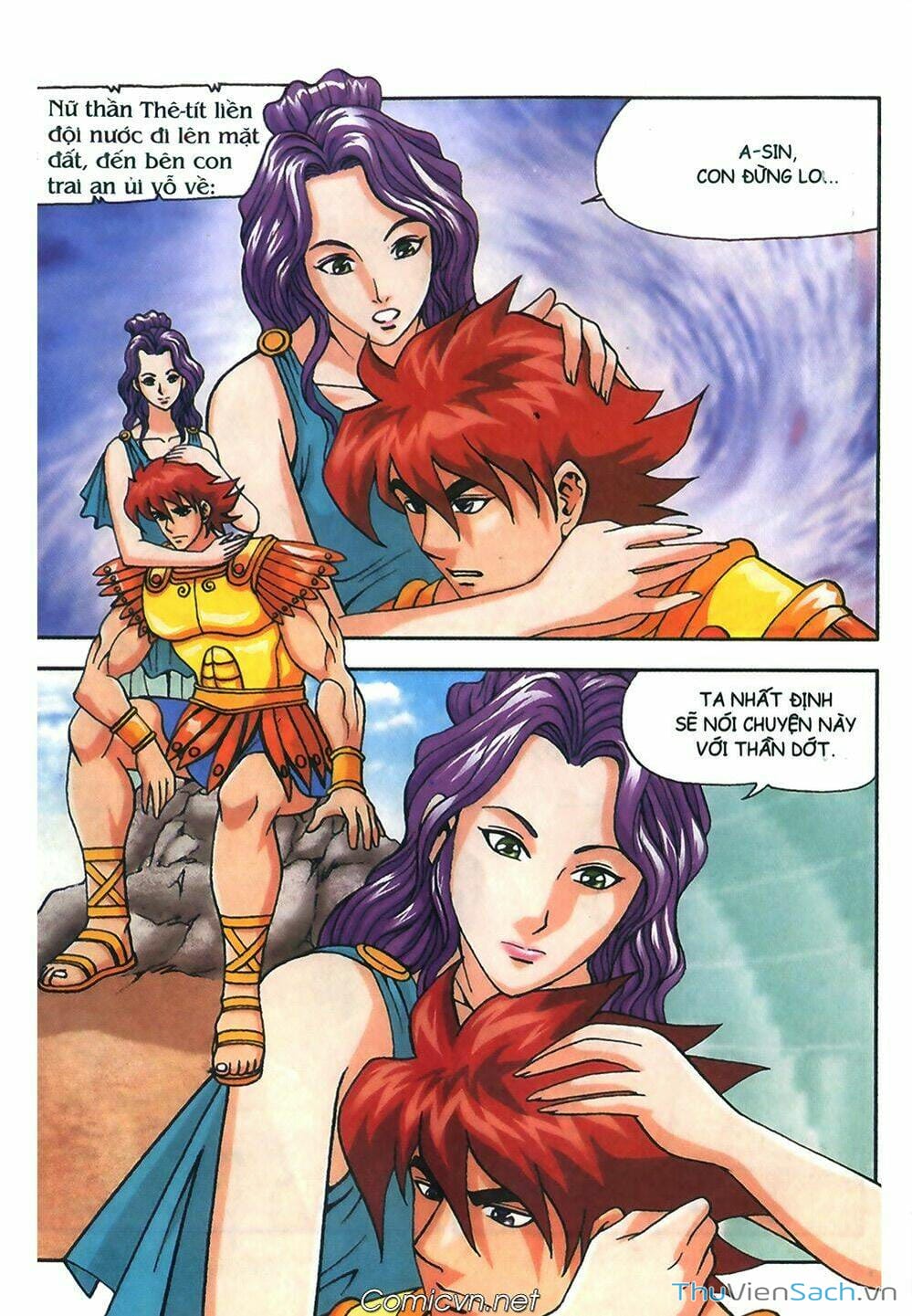 Truyện Tranh Thần Thoại Hy Lạp - Nguồn Gốc Các Vị Thần trang 3