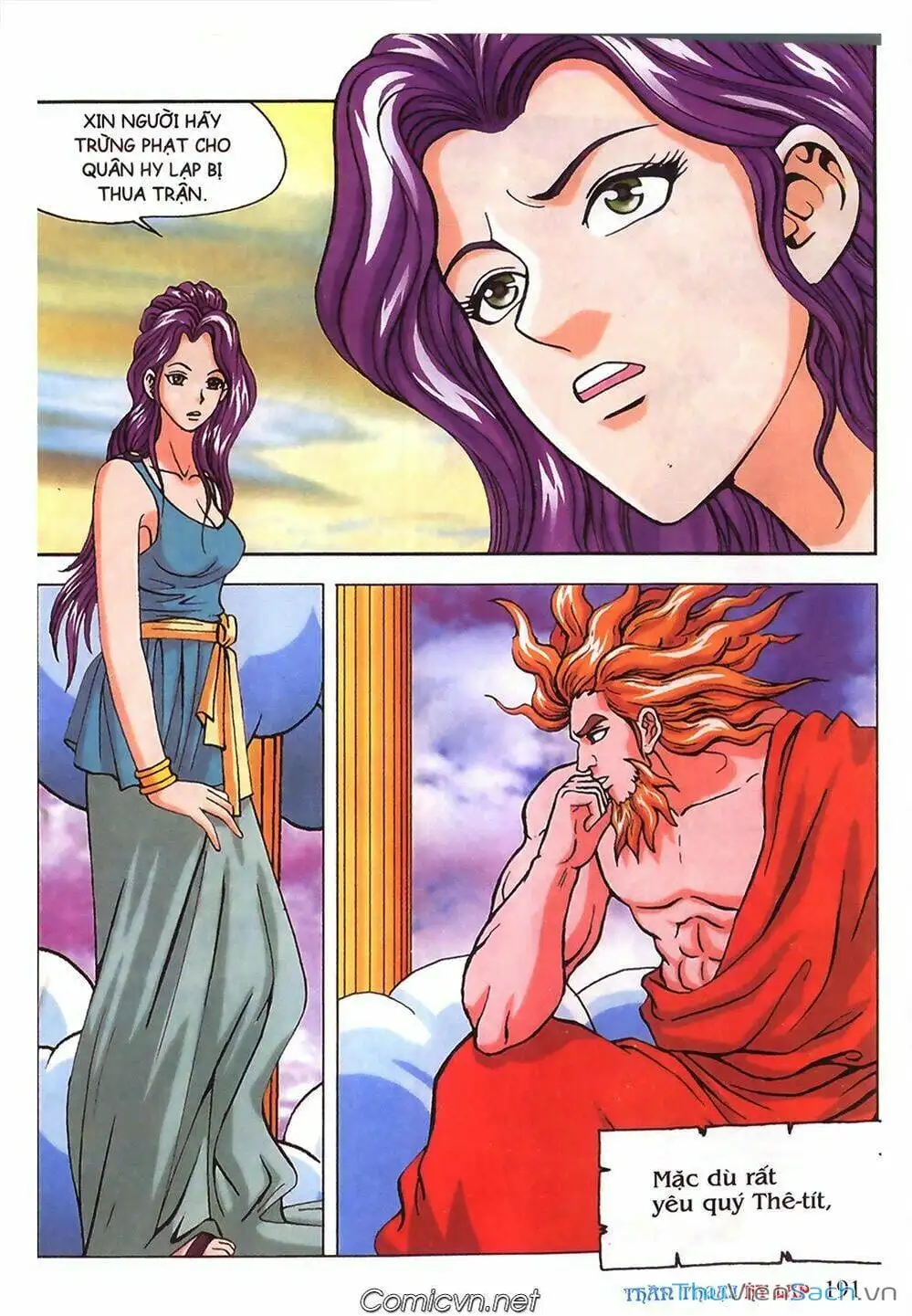 Truyện Tranh Thần Thoại Hy Lạp - Nguồn Gốc Các Vị Thần trang 3