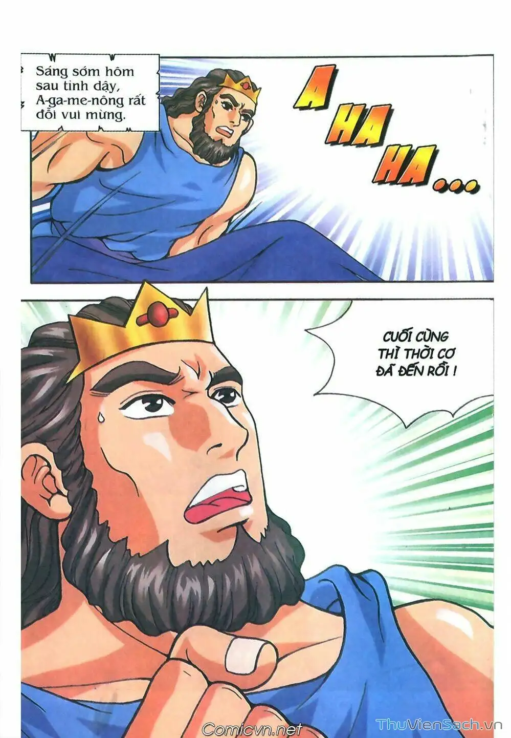 Truyện Tranh Thần Thoại Hy Lạp - Nguồn Gốc Các Vị Thần trang 3