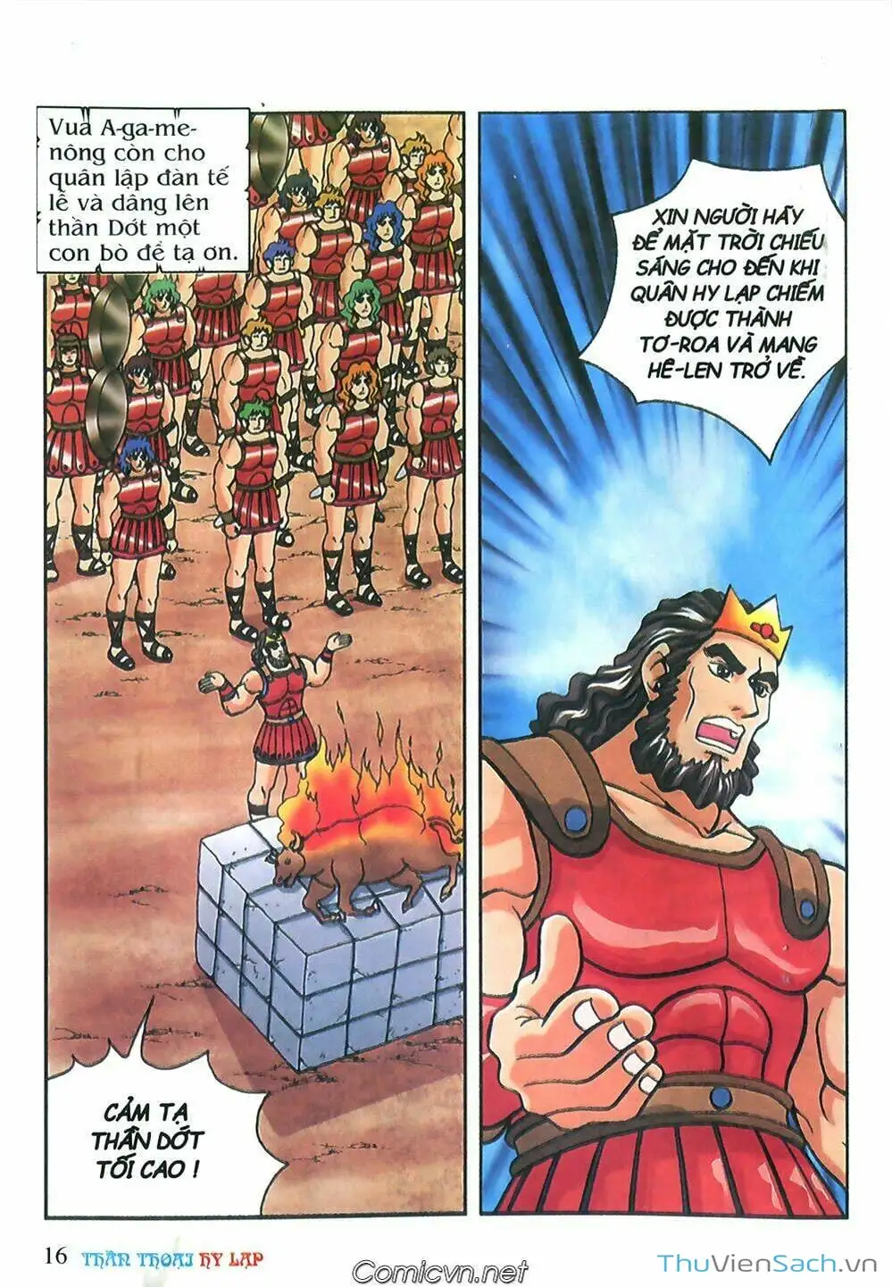 Truyện Tranh Thần Thoại Hy Lạp - Nguồn Gốc Các Vị Thần trang 3