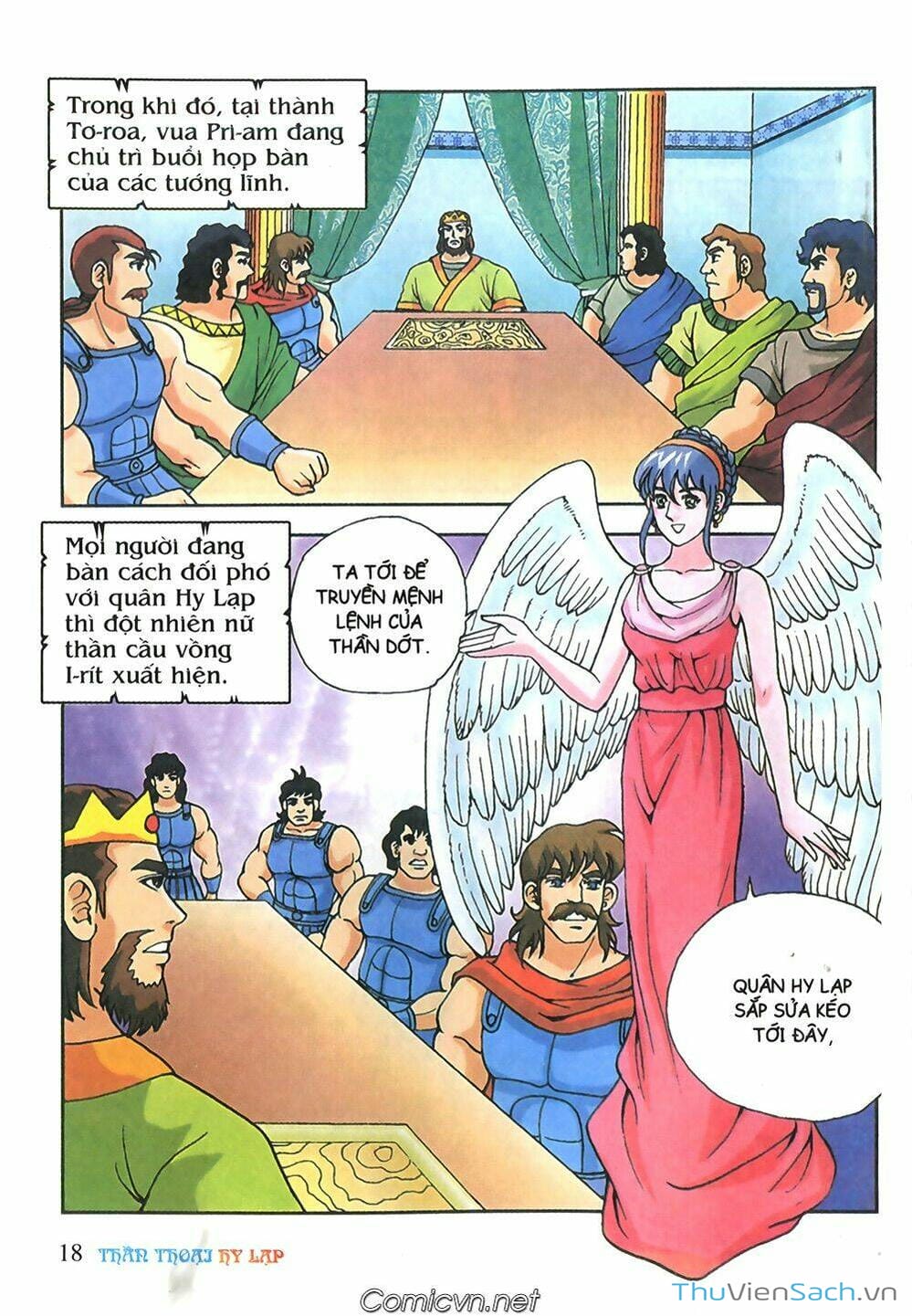 Truyện Tranh Thần Thoại Hy Lạp - Nguồn Gốc Các Vị Thần trang 3