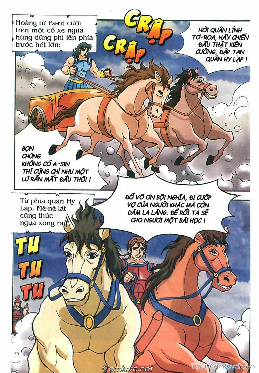 Truyện Tranh Thần Thoại Hy Lạp - Nguồn Gốc Các Vị Thần trang 3