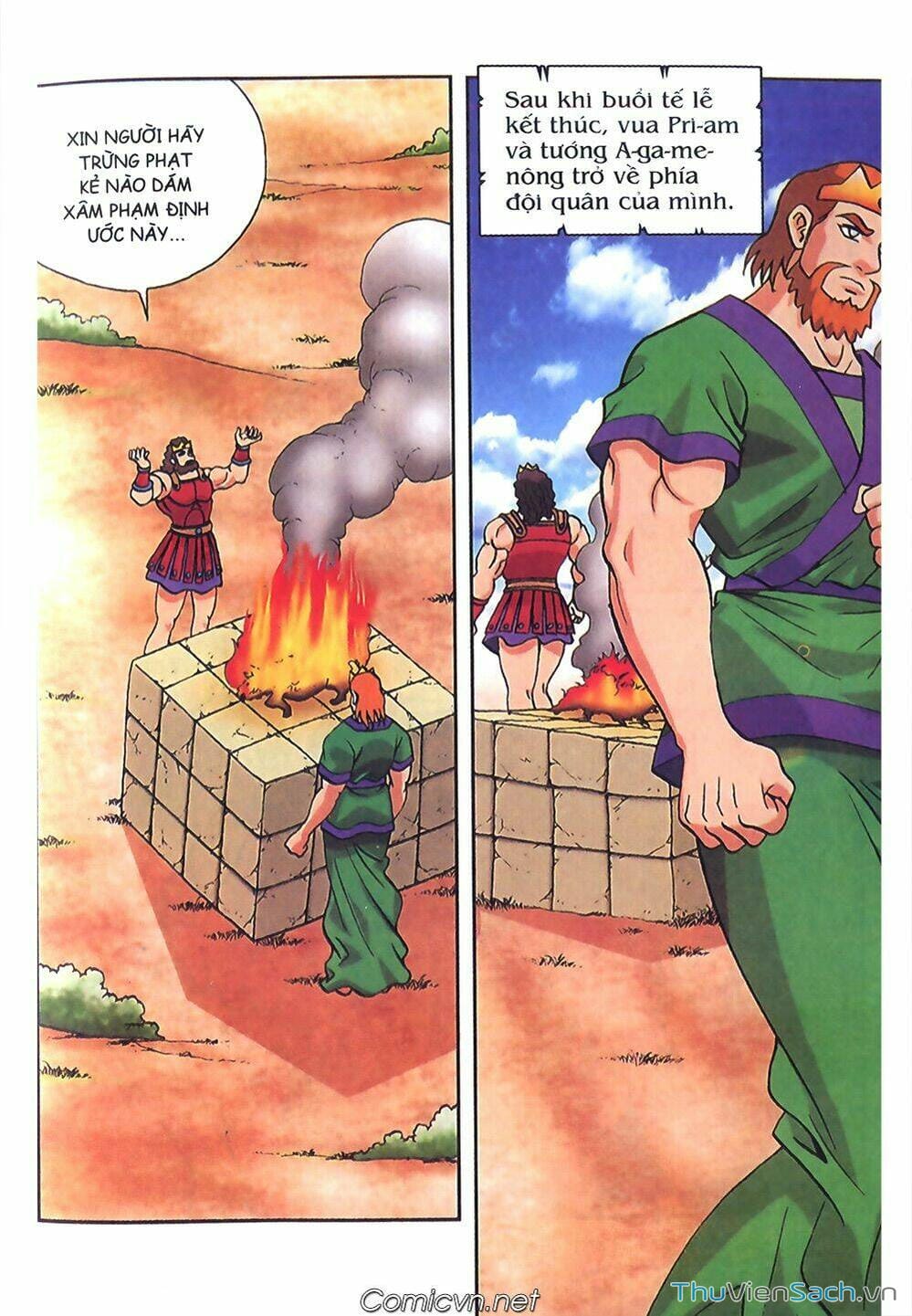 Truyện Tranh Thần Thoại Hy Lạp - Nguồn Gốc Các Vị Thần trang 3