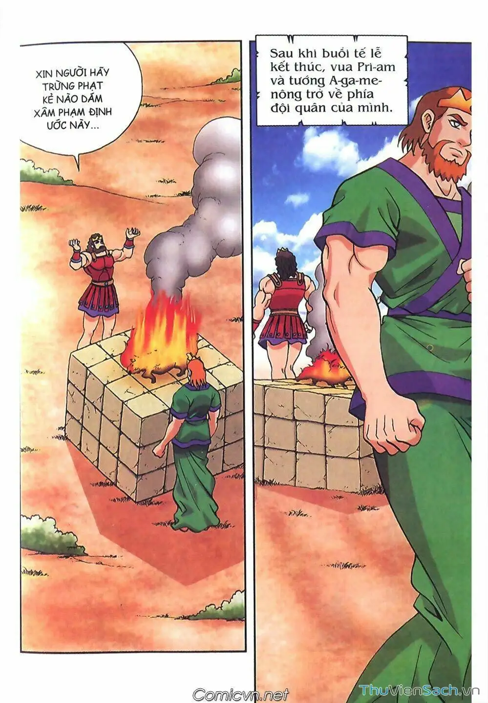Truyện Tranh Thần Thoại Hy Lạp - Nguồn Gốc Các Vị Thần trang 3