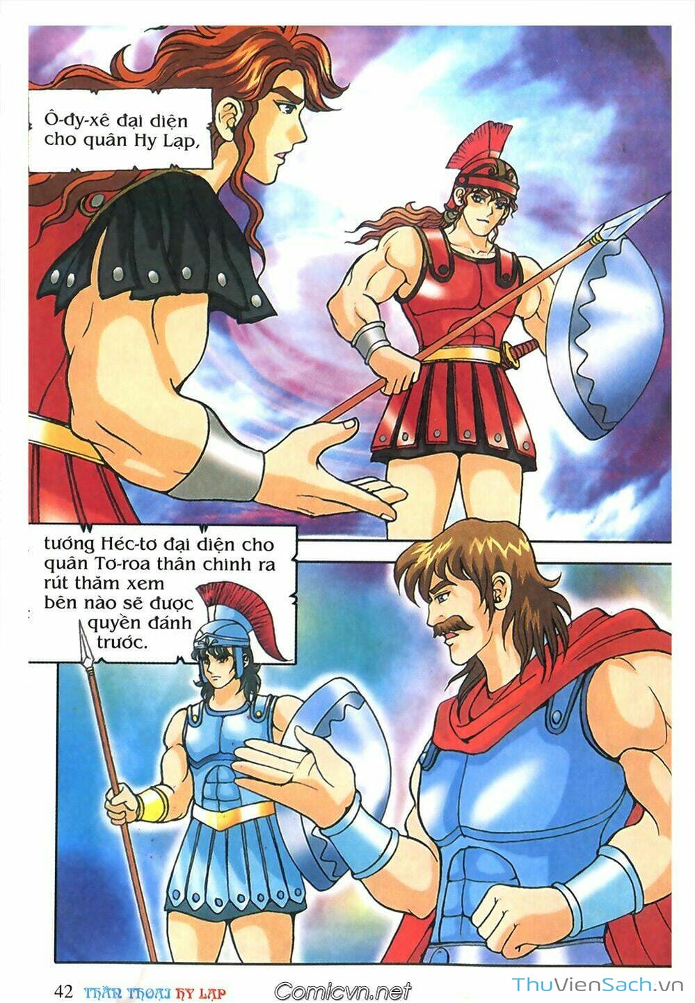 Truyện Tranh Thần Thoại Hy Lạp - Nguồn Gốc Các Vị Thần trang 3