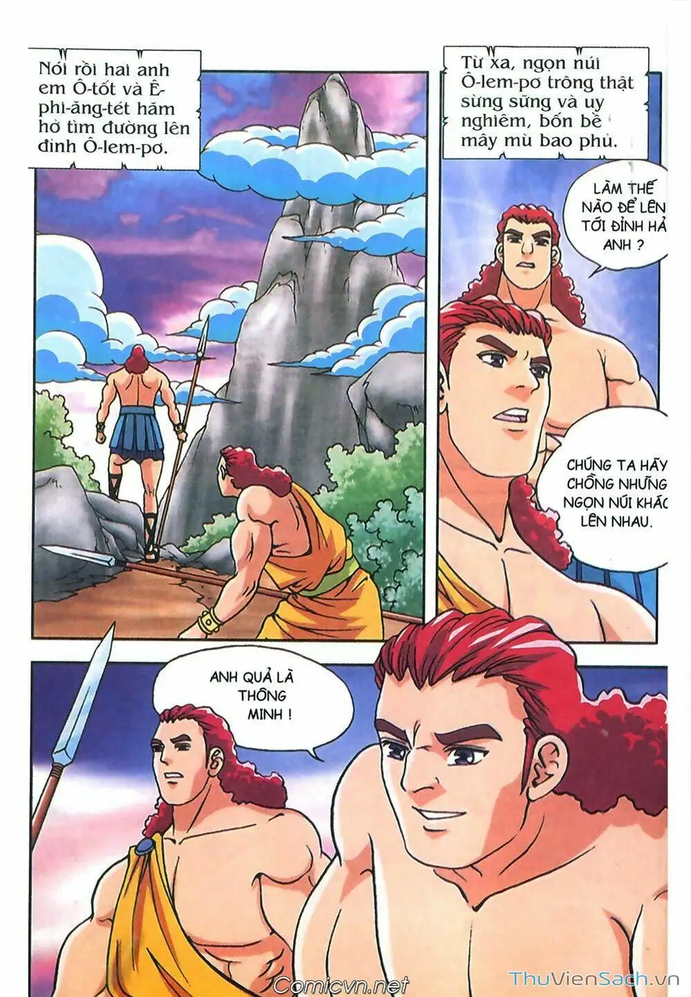 Truyện Tranh Thần Thoại Hy Lạp - Nguồn Gốc Các Vị Thần trang 3