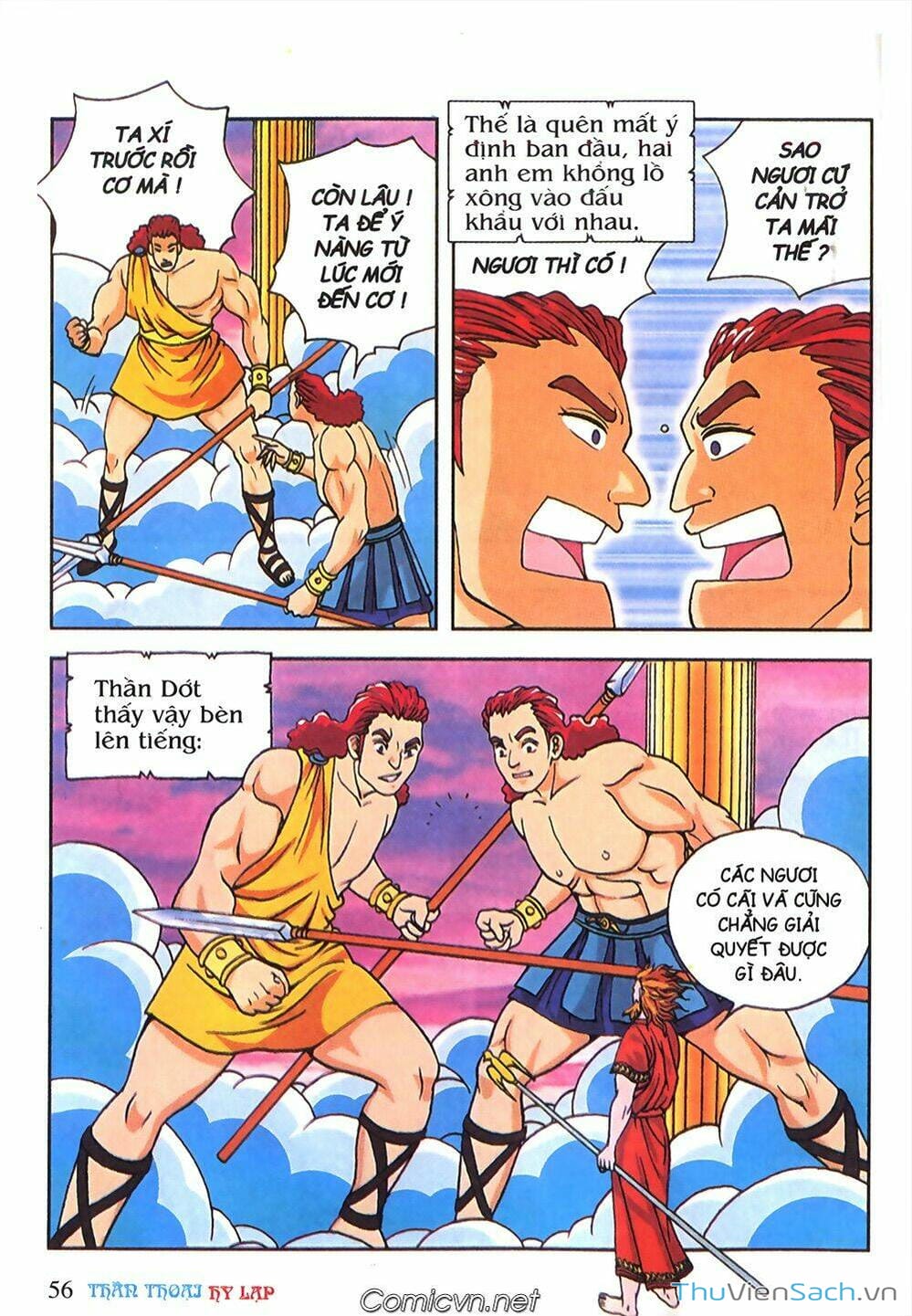 Truyện Tranh Thần Thoại Hy Lạp - Nguồn Gốc Các Vị Thần trang 3
