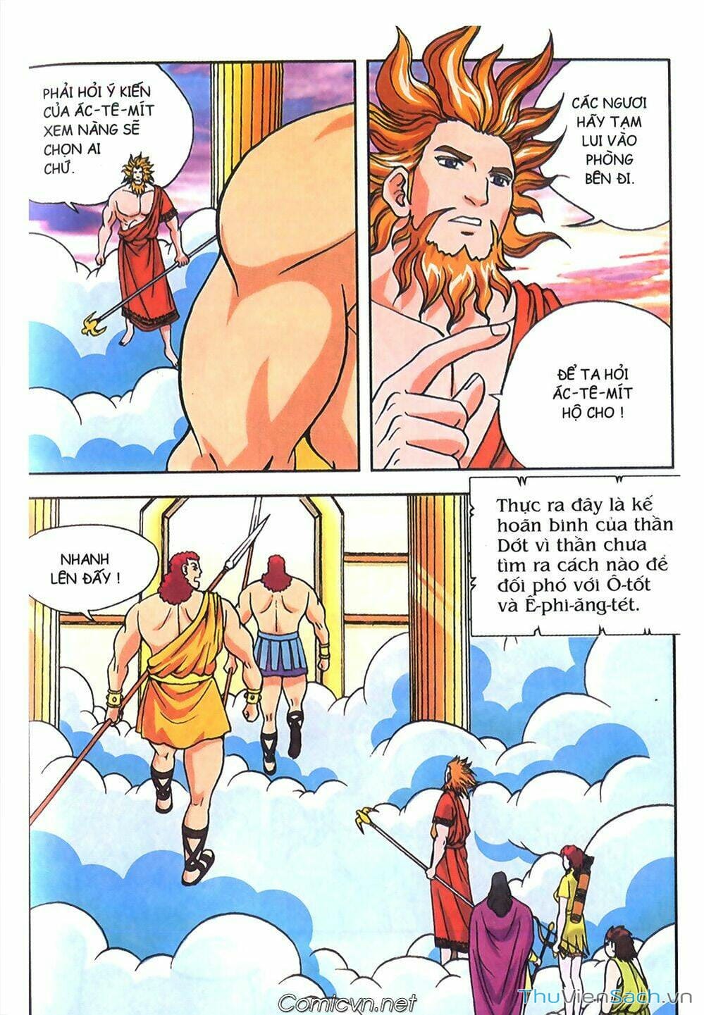 Truyện Tranh Thần Thoại Hy Lạp - Nguồn Gốc Các Vị Thần trang 3