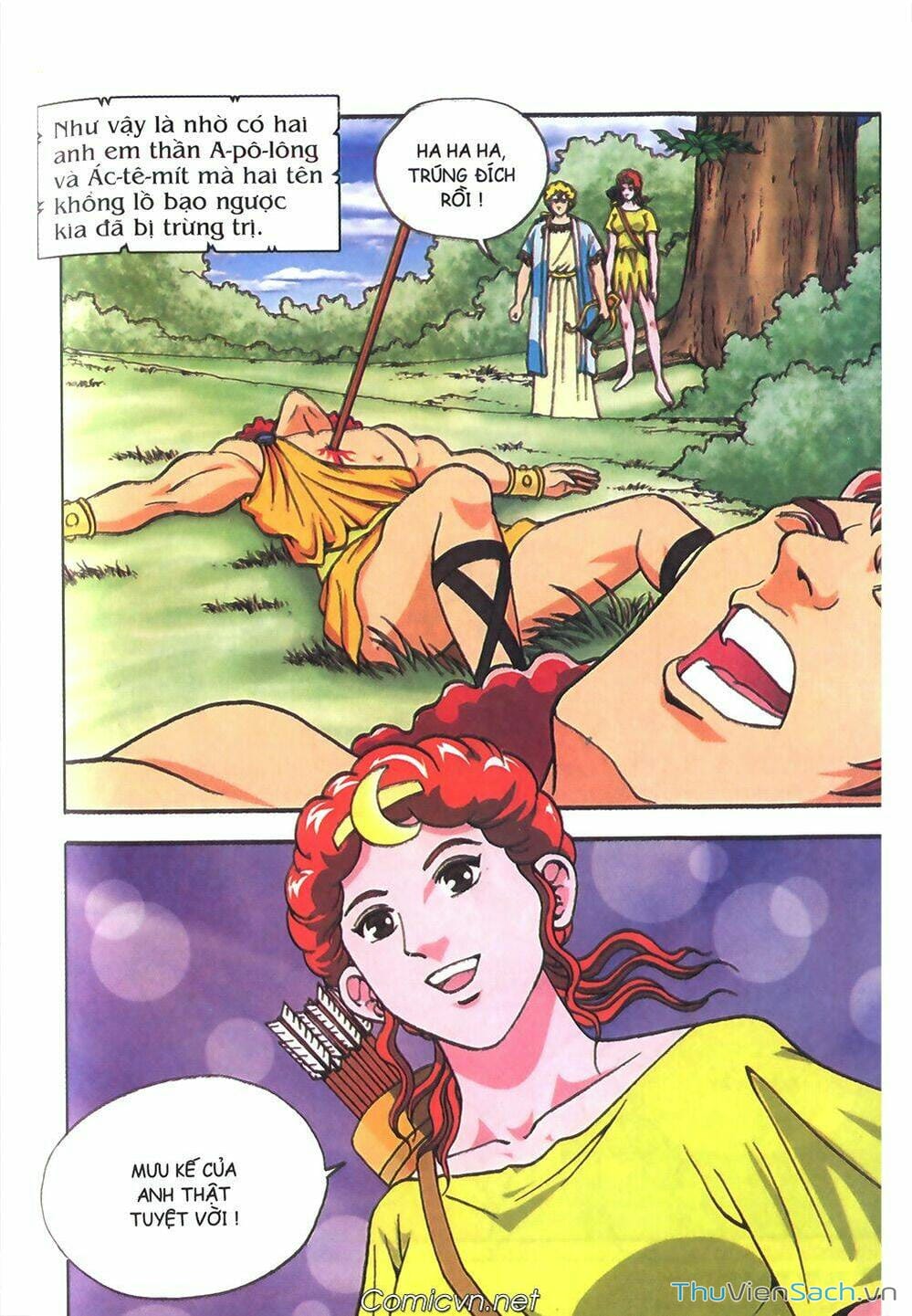 Truyện Tranh Thần Thoại Hy Lạp - Nguồn Gốc Các Vị Thần trang 3