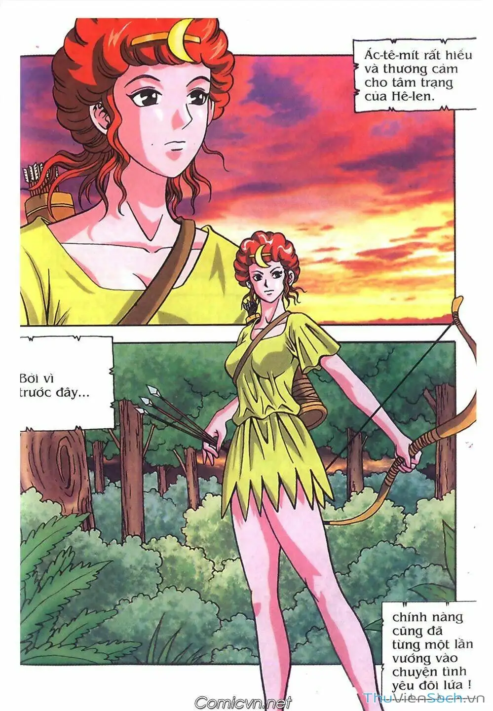 Truyện Tranh Thần Thoại Hy Lạp - Nguồn Gốc Các Vị Thần trang 3